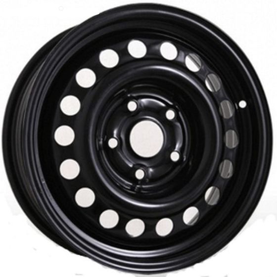 TREBL 64A49A 6×15 4×100 ET49 DIA56.6 BLACK стальной TREBL 64A49A 6×15 4×100 ET49 DIA56.6 BLACK стальной