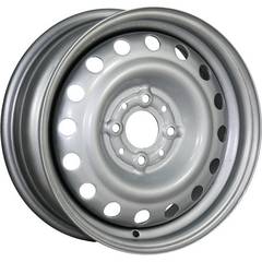 TREBL 53A45D 5.5×14 4×100 ET45 DIA57.1 SILVER стальной