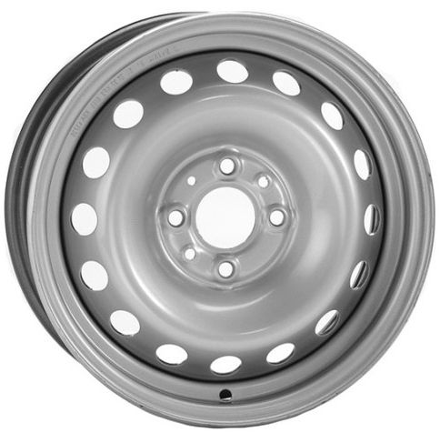 TREBL 8055 6×15 4×108 ET23 DIA65.1 SILVER стальной