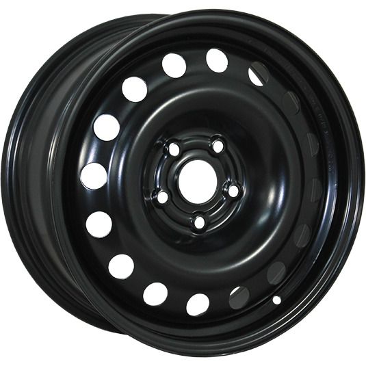 TREBL 9680T 6.5×16 5×100 ET42 DIA57.1 BLACK стальной TREBL 9680T 6.5×16 5×100 ET42 DIA57.1 BLACK стальной