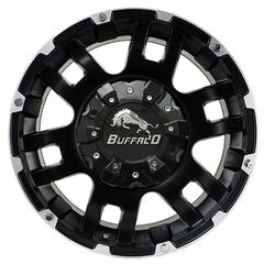 BUFFALO BW-004 9×20 5×150 ET35 DIA110.1 GLOSS-BLACK-MACHINED литой