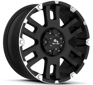 BUFFALO BW-796 10×20 8×180 ET18 DIA124.2 MATTE-BLACK литой