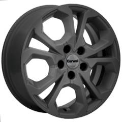 CARWEL ШИРА 1711 6.5×17 5×114.3 ET40 DIA64.1 BLACK литой