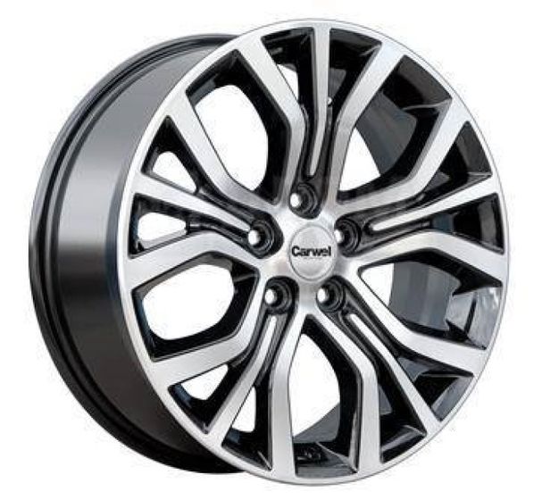 CARWEL ЛУМ 1608 6.5×16 5×120 ET51 DIA65.1 BLACK литой