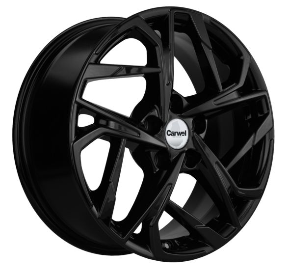 CARWEL ЦАГАН 1716 7×17 5×110 ET46 DIA63.3 BLACK литой