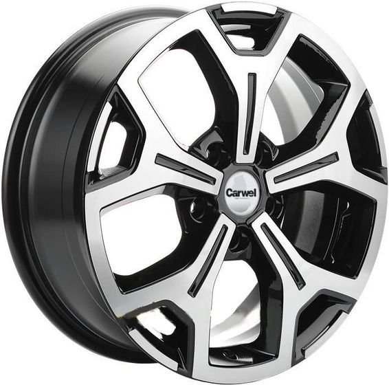 CARWEL ТАЛКАС 1710 6.5×17 5×114.3 ET45 DIA54.1 BLACK литой