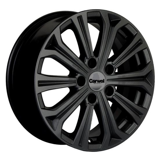 CARWEL КУДРО 1610 6.5×16 5×114.3 ET43 DIA67.1 BLACK литой