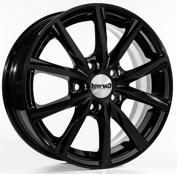 CARWEL ГАММА 115 6×15 5×112 ET43 DIA66.6 BLACK литой
