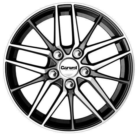 CARWEL ЛАЧА 6.5×16 5×114.3 ET50 DIA67.1 AB литой CARWEL ЛАЧА 6.5×16 5×114.3 ET50 DIA67.1 AB литой