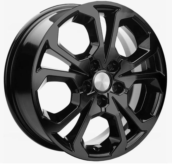 CARWEL ВАНДА 242 6.5×17 5×114.3 ET46 DIA67.1 BLACK литой