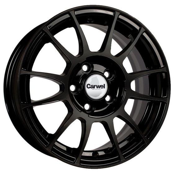 CARWEL ЛУХТА 37 6×14 4×98 ET35 DIA58.5 BLACK литой