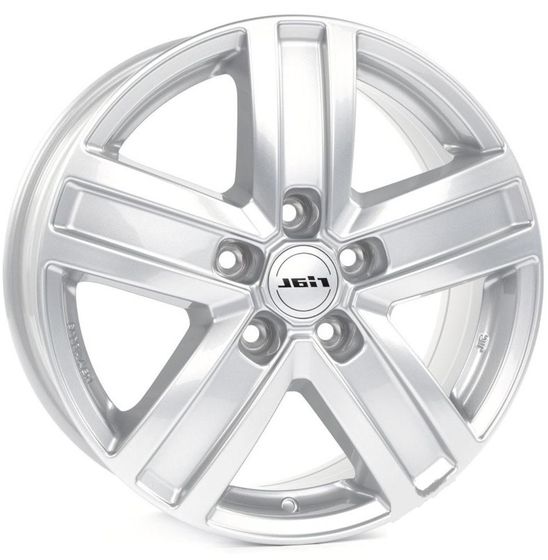 RIAL TRANSPORTER 6.5×16 5×120 ET50 DIA65.1 POLAR SILVER литой