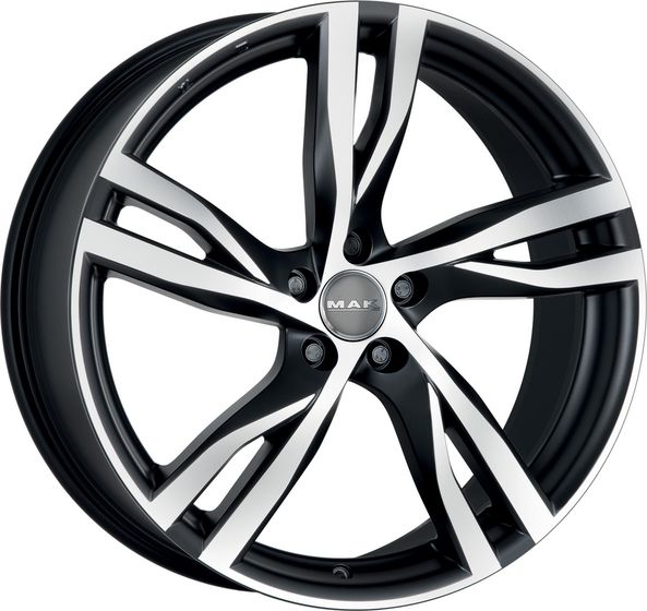 MAK STOCKHOLM 8×18 5×112 ET39 DIA66.5 ICE BLACK литой