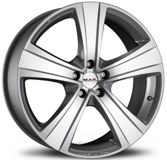 MAK FUOCO 5 8.5×19 5×127 ET35 DIA71.6 HYPER SILVER литой