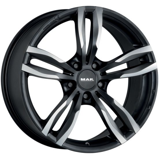 MAK LUFT 8×19 5×120 ET30 DIA72.6 BLACK литой