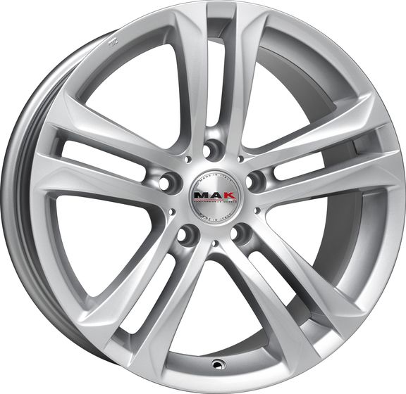 MAK BIMMER 8.5×19 5×120 ET37 DIA72.6 SILVER литой