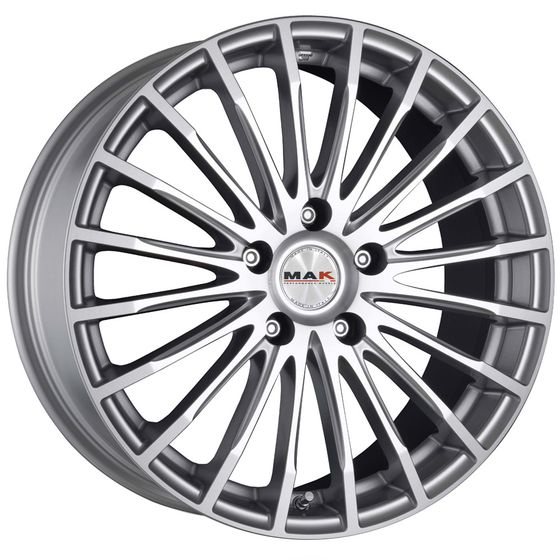 MAK FATALE 8×18 5×108 ET45 DIA72 SILVER литой