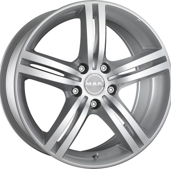 MAK VELOCE ITALIA 7×17 5×100 ET48 DIA56.1 SILVER литой