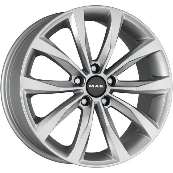 MAK WOLF 7×17 5×112 ET42 DIA66.5 SILVER литой
