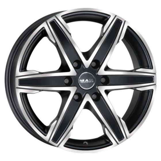 MAK KING 6 6.5×16 6×130 ET62 DIA84.1 ICE BLACK литой