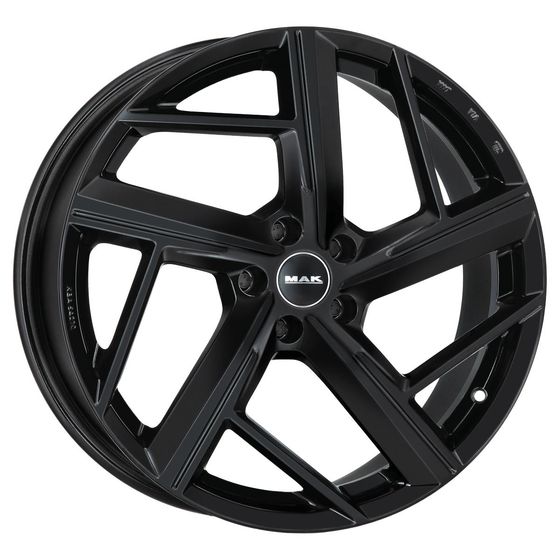 MAK QVATTRO 8.5×19 5×112 ET38 DIA66.5 GLOSS BLACK литой