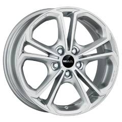 MAK HESSEN 7×17 5×112 ET42 DIA76 SILVER литой