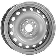 ЕВРОДИСК 64A48R ED 6×15 4×100 ET48 DIA54.1 SILVER стальной