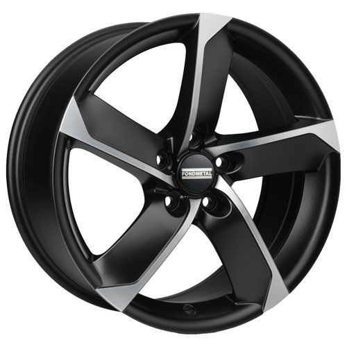 FONDMETAL 7900 7.5×17 5×112 ET48 DIA57.1 BLACK POLISHED литой