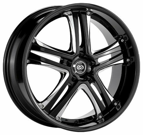 ENKEI SH53 7.5×18 5×110 ET42 DIA73.1 BK+CH литой ENKEI SH53 7.5×18 5×110 ET42 DIA73.1 BK+CH литой