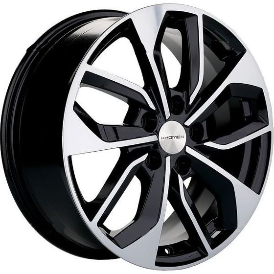 KHOMEN WHEELS KHW1703 7×17 5×112 ET46 DIA66.6 BLACK литой