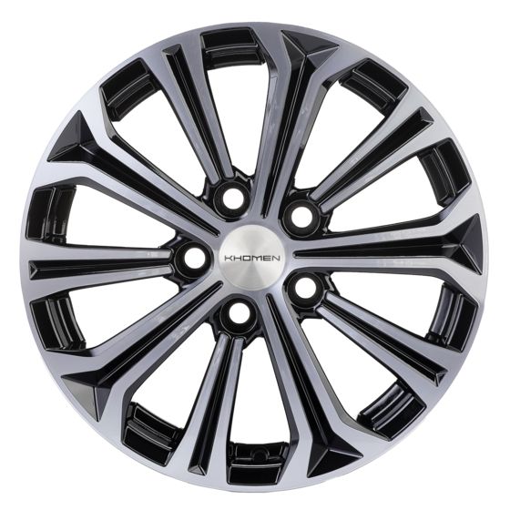 KHOMEN WHEELS KHW1610 6.5×16 5×108 ET45 DIA60.1 BLACK литой KHOMEN WHEELS KHW1610 6.5×16 5×108 ET45 DIA60.1 BLACK литой