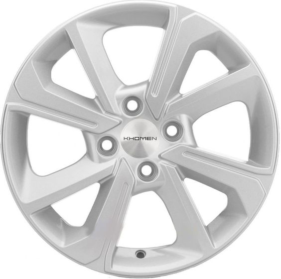 KHOMEN WHEELS KHW1501 6×15 4×100 ET50 DIA60.1 SILVER литой KHOMEN WHEELS KHW1501 6×15 4×100 ET50 DIA60.1 SILVER литой