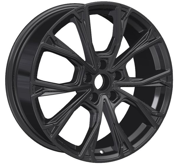 KHOMEN WHEELS KHW1907 7.5×19 5×114.3 ET45 DIA67.1 BLACK литой
