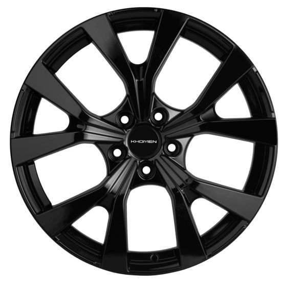 KHOMEN WHEELS KHW1906 7×19 5×114.3 ET40 DIA64.1 BLACK литой
