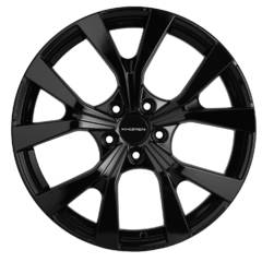 KHOMEN WHEELS KHW1906 7×19 5×114.3 ET40 DIA64.1 BLACK литой