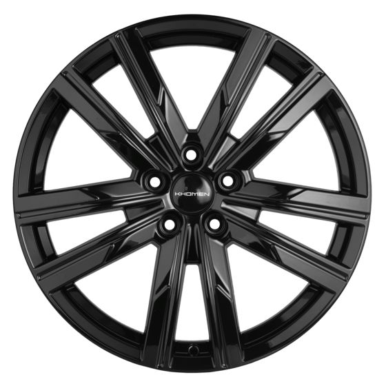 KHOMEN WHEELS KHW1905 7.5×19 5×108 ET46 DIA63.4 BLACK литой