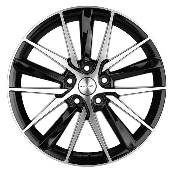 KHOMEN WHEELS KHW1807 8×18 5×114.3 ET50 DIA60.1 BLACK литой