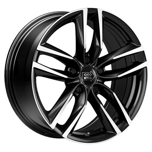 1000 MIGLIA MM1011 7.5×17 5×112 ET45 DIA66.6 BLACK POLISHED литой