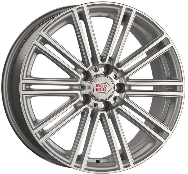 1000 MIGLIA MM1005 8×18 5×112 ET35 DIA66.6 MATT SILVER POLISHED литой
