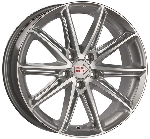 1000 MIGLIA MM1007 8×18 5×112 ET35 DIA66.6 SILVER GLOSS POLISHED литой