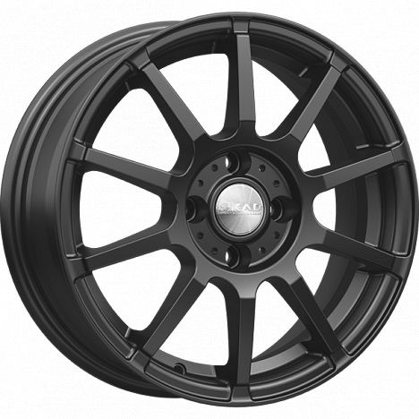 SKAD АКИТА 6×15 4×100 ET45 DIA67.1 ЧЕРНЫЙ БАРХАТ литой