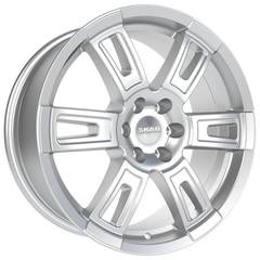 SKAD ТОР 8×18 6×139.7 ET25 DIA106.2 SILVER литой