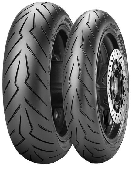 PIRELLI DIABLO ROSSO SCOOTER 120/70R12 58P REINFORCED летняя универсальная