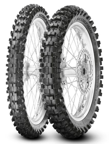 PIRELLI SCORPION MX32 MID SOFT 80/100R21 51M летняя передняя