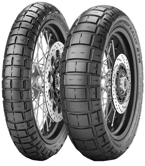 PIRELLI SCORPION RALLY STR 100/90R19 57V летняя передняя PIRELLI SCORPION RALLY STR 100/90R19 57V летняя передняя